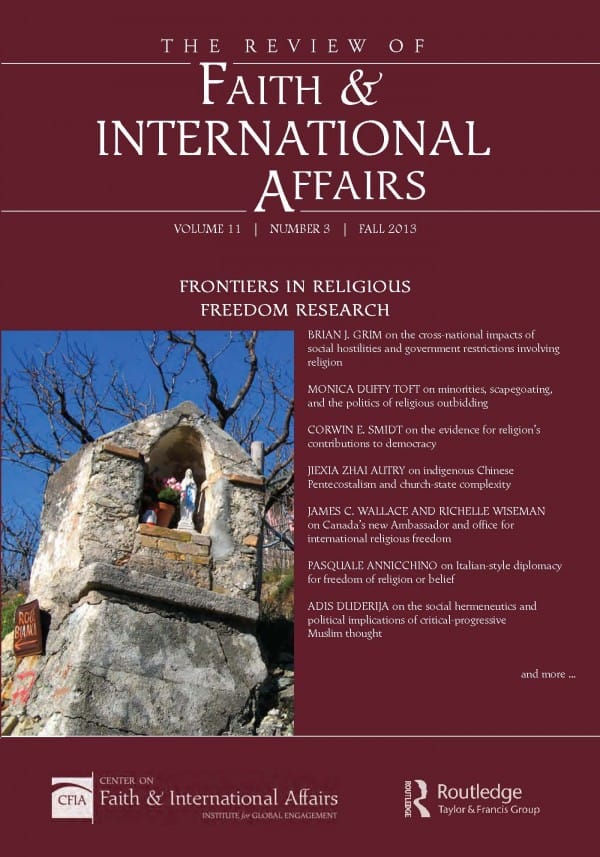 Frontiers in Religious Freedom Research