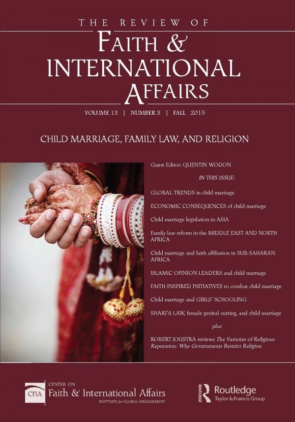 Child Marriage, Family Law, and Religion