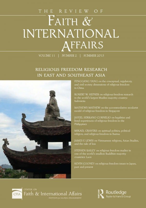 Religious Freedom Research in East and Southeast Asia