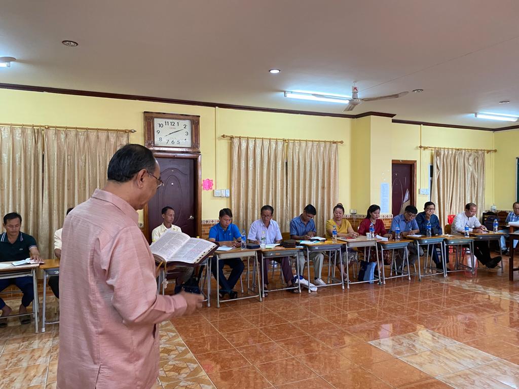 Lao Evangelical Church Conducts Peace Building Workshop for Christian Leaders