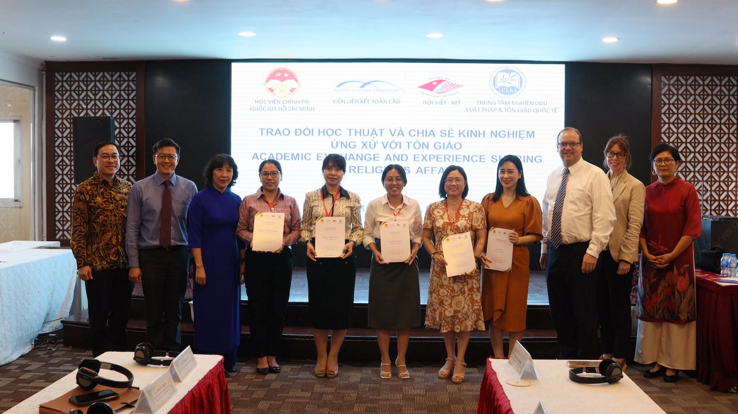 IGE Conducts 10th Religion and Rule of Law Training in Ho Chi Minh City