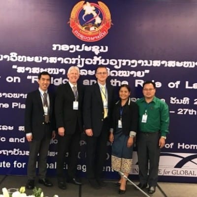 March 2019: IGE and the Ministry of Home Affairs (MOHA) of the Lao People's Democratic Republic co-convened the first-ever national conference on “Religion and the Rule of Law” in Vientiane.