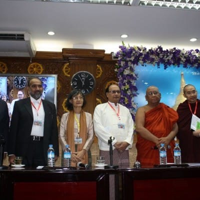 In 2013, IGE convened an international conference on religion, security, and co-existence in Yangon in partnership with the Sitagu International Buddhist Association. IGE also brought a multifaith delegation from South, Southeast, and Central Asia to participate.