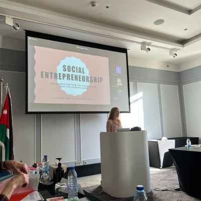 Day 4: Session on social entrepreneurship for those we serve (marginalized peoples) with Michele Dudley