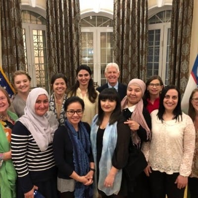 Center for Women, Faith & Leadership 2019 Fellowship Workshop held in Tashkent, Uzbekistan