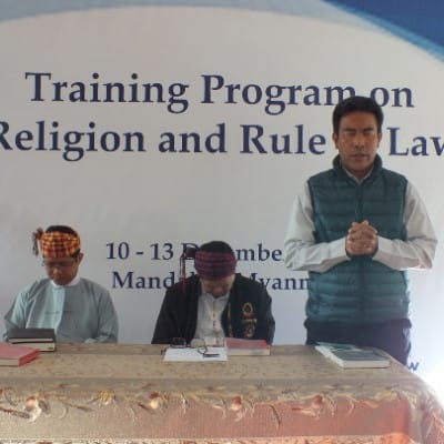 In 2019, IGE held a training program for Kachin church leaders on "Religion & Rule of Law". The training provided a rare opportunity for Kachin church leaders to learn from international legal experts and religious freedom practitioners.