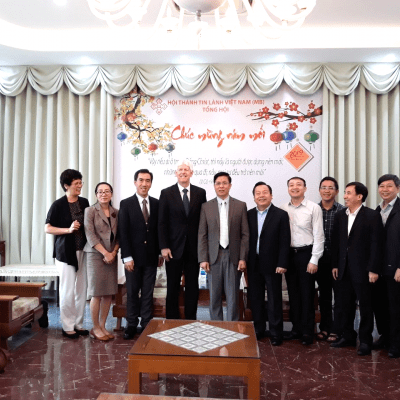 IGE met with leaders of the Evangelical Church of Vietnam-North, the largest Christian denomination in northern Vietnam which has over 1,000 churches. 80% of its members are made up of Vietnam’s ethnic minorities.