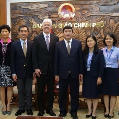 IGE met with Dr. Bui Thanh Ha, Vice Chairman of the Governmental Committee on Religious Affairs and his team to discuss the status and implementation of Vietnam’s Law on Religion and Belief. The law underwent various revisions based on comprehensive feedback that IGE facilitated from international legal scholars and was passed in 2017.