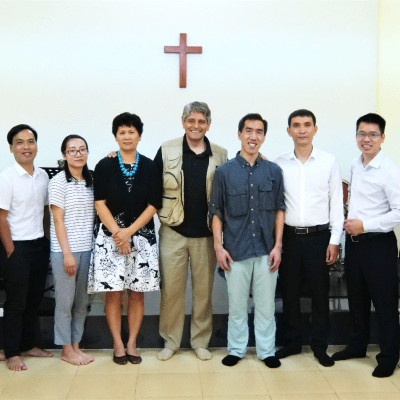 IGE met the leaders of a house church in Tay Son district, Hanoi. The church was founded about 10 years ago and primarily works on the rehabilitation of drug addicts. The ministry is led by a former addict himself who found freedom and renewal through the gospel. Since then, he has established 18 drug addiction rehabilitation centers and planted 47 churches throughout Vietnam.